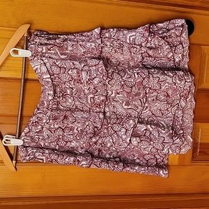 #80 - Floral Tiered Skirt